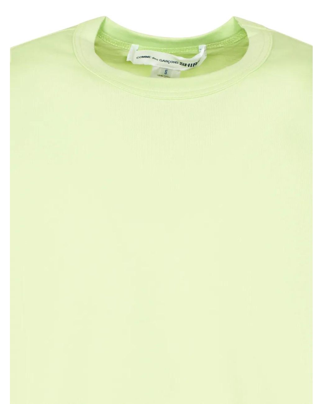 Comme des Garçons Yellow Tshirt for men