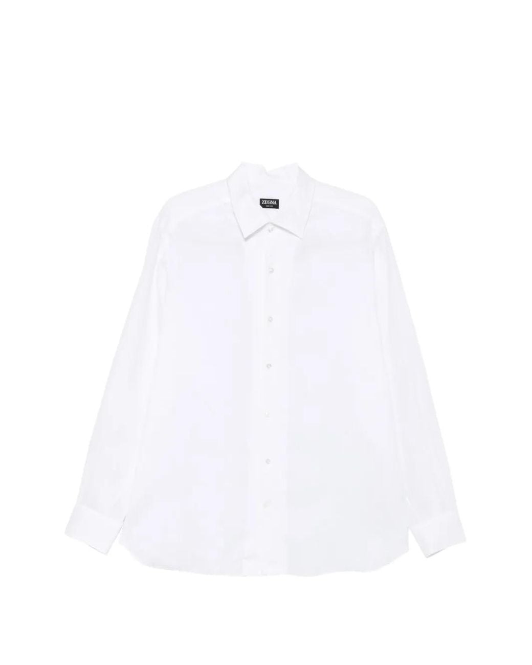 Zegna White Linen Shirt for men