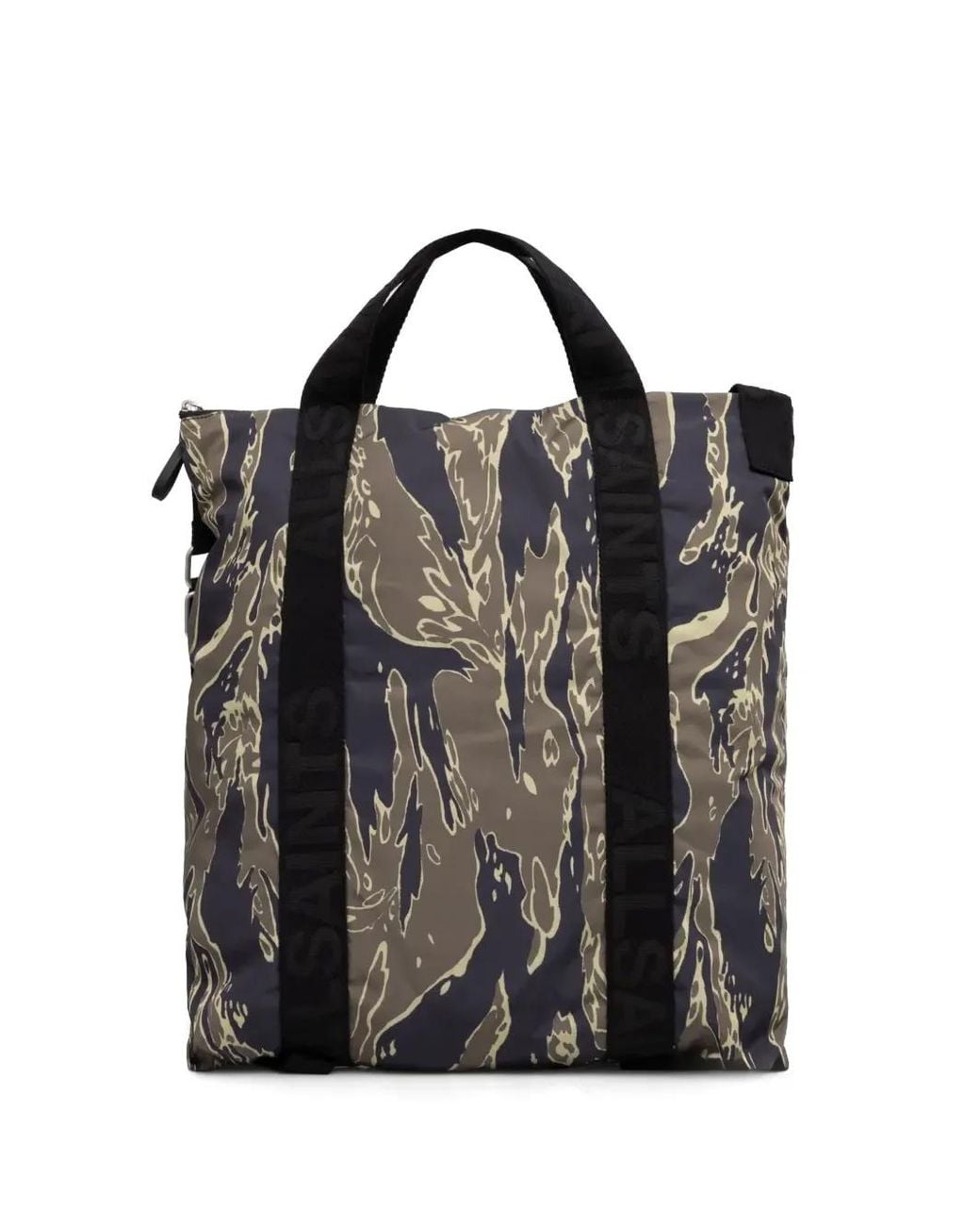 AllSaints Black Kei Backpack for men
