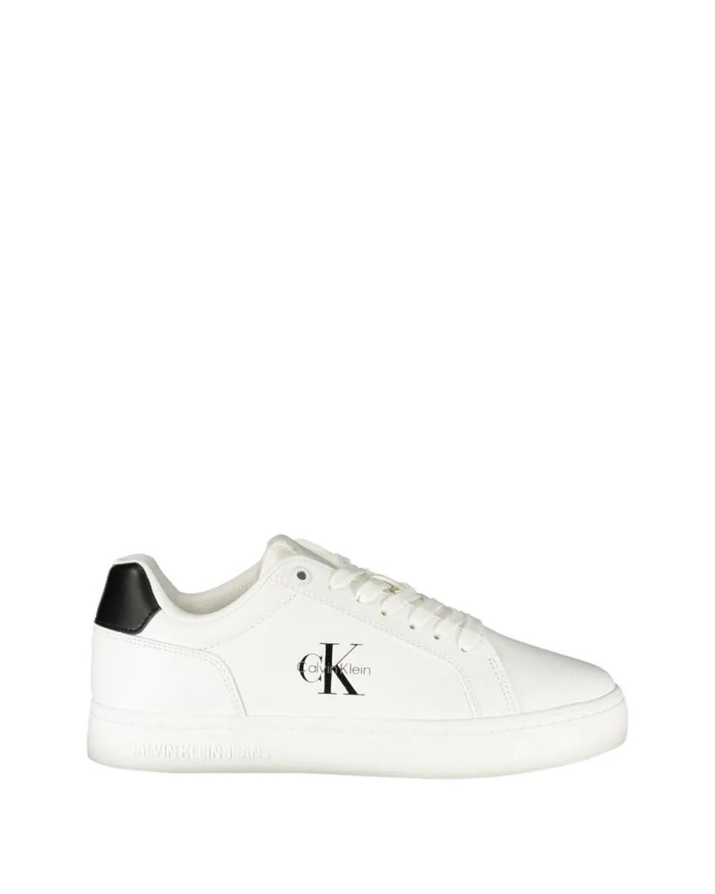 Calvin Klein White Bianco Polyurethane Sneaker