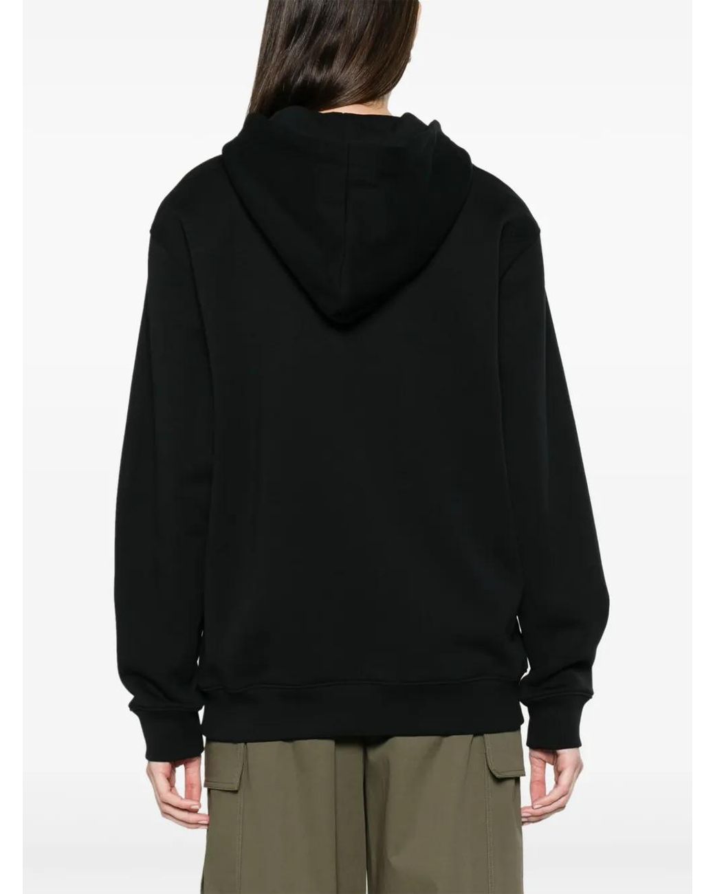 Hoodie En Coton À Imprimé Teddy Bear Moschino en coloris Black