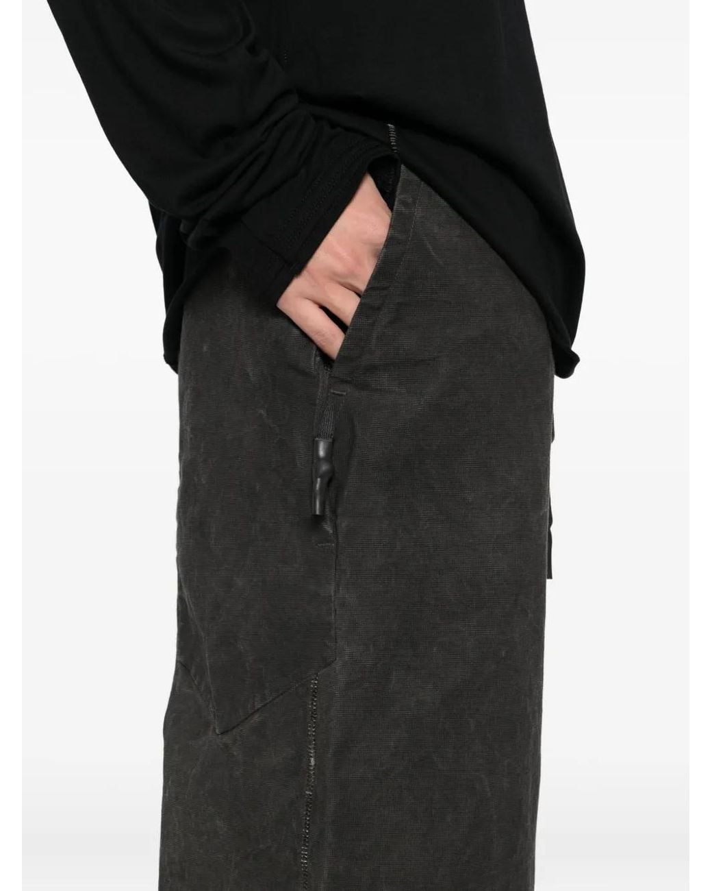 69 Gray Garment-Dyed Trousers for men