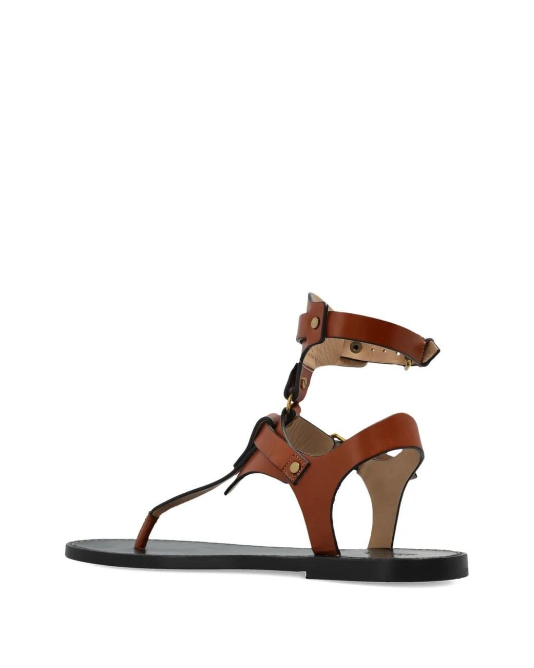 Isabel Marant Brown Eveena Sandals
