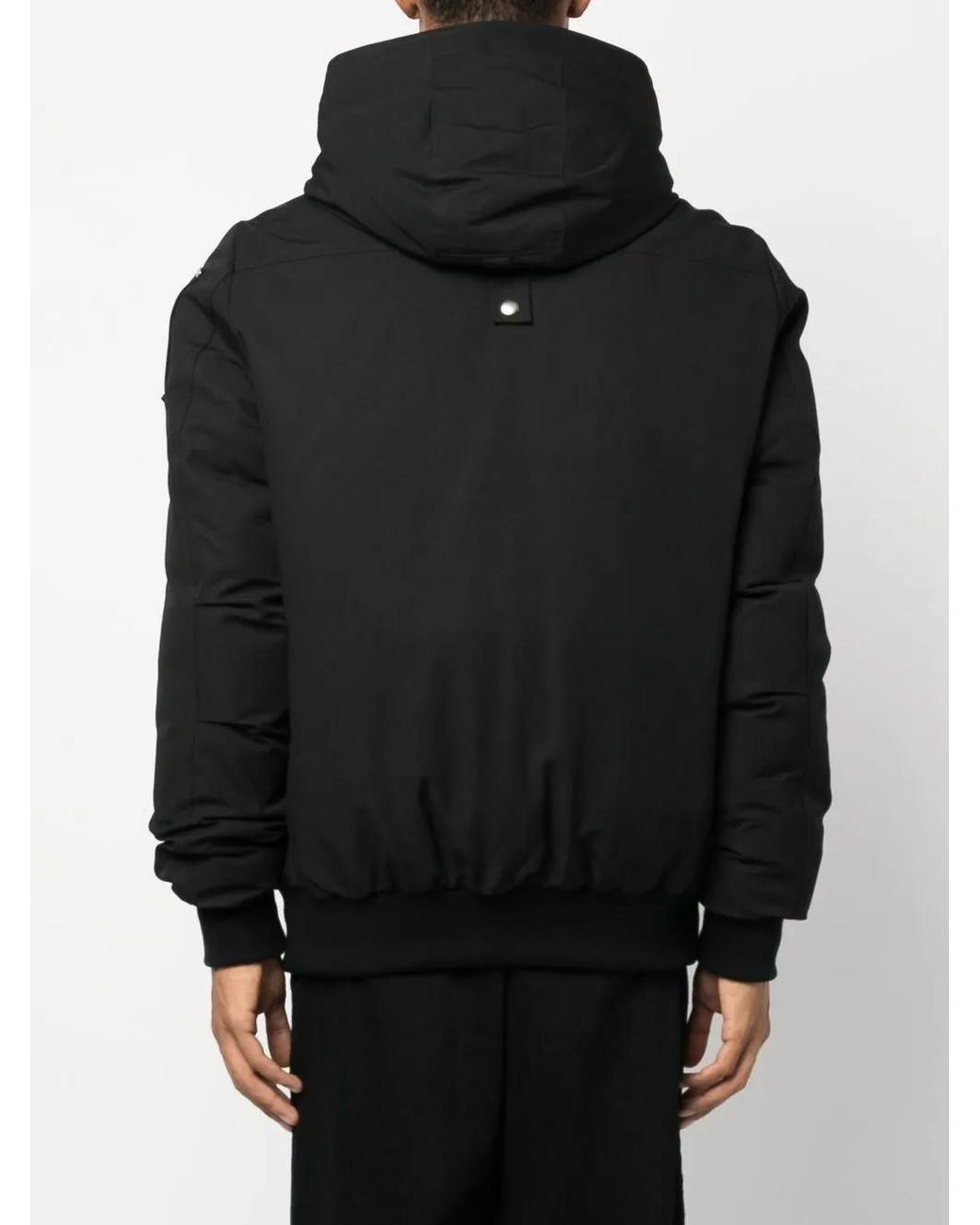 Moose Knuckles Black Original Ballistic Bomber for men