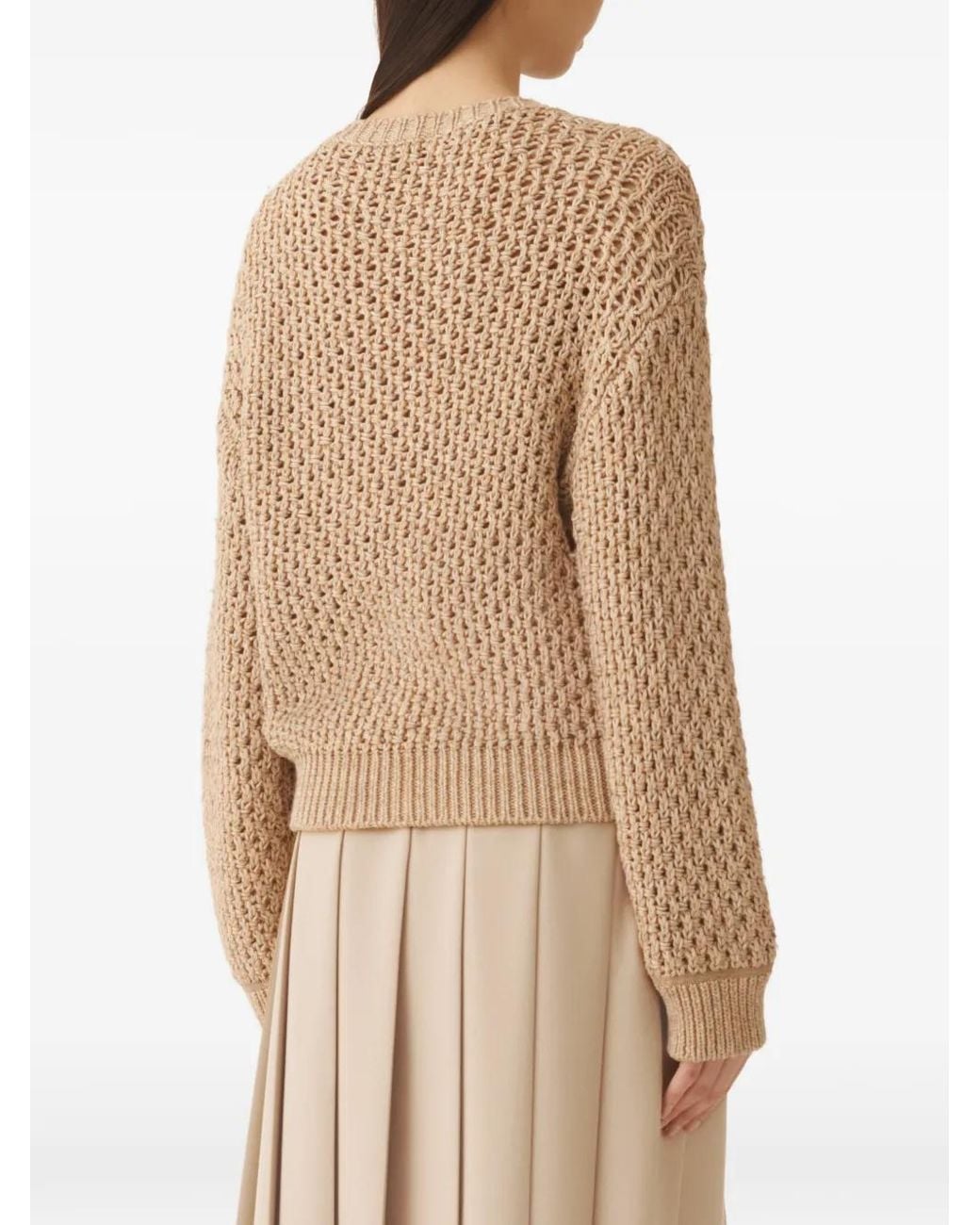Fabiana Filippi Natural Cotton Sweater
