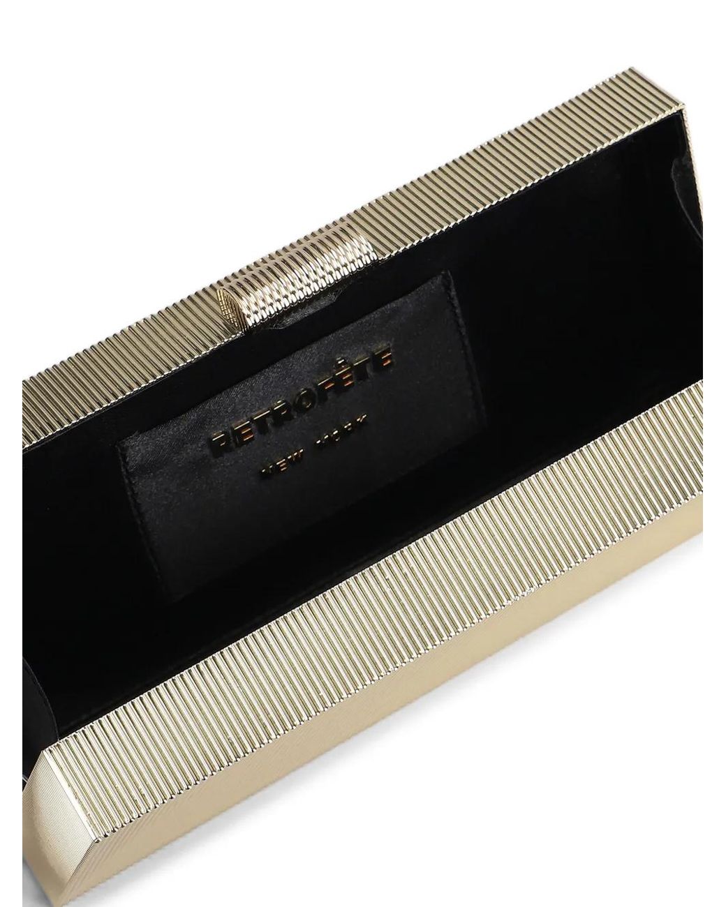 retroféte Gray Milo Clutch