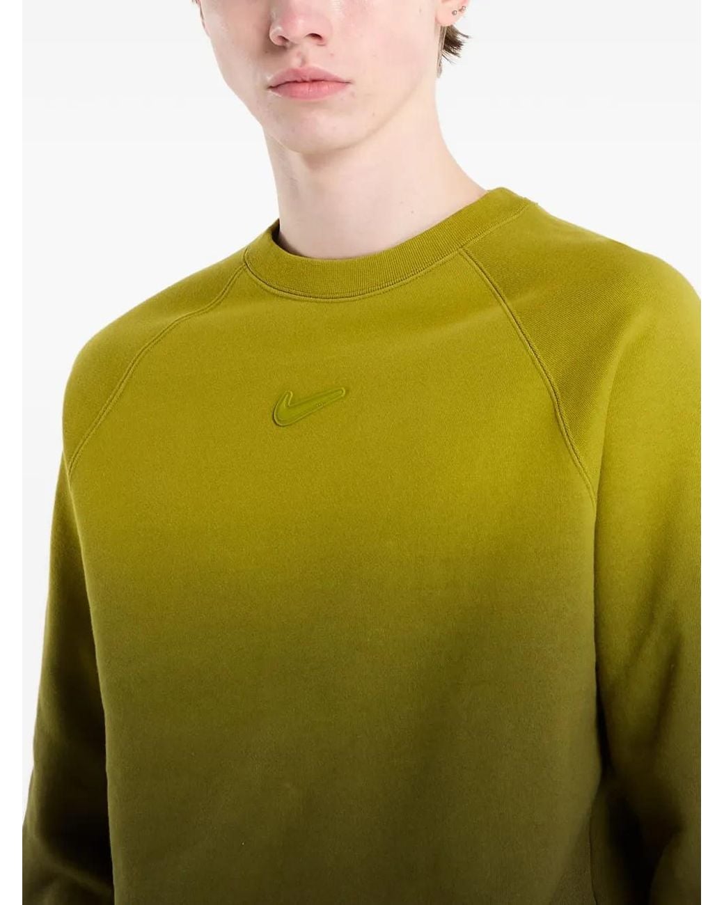 Nike Green Nocta Fleece Sweatshirt for men