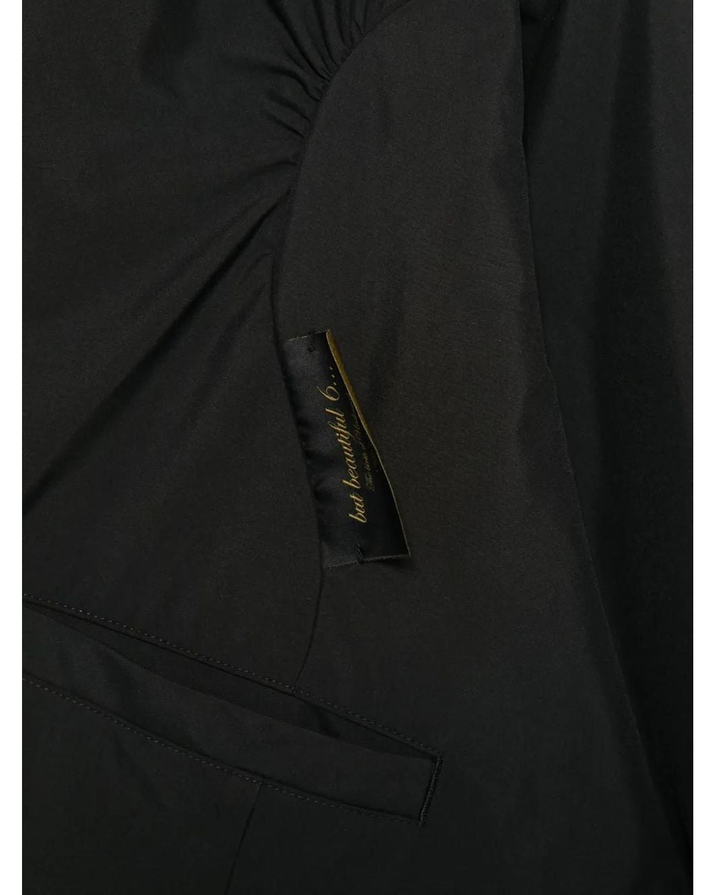 Undercover Black Floral Trim Jacket