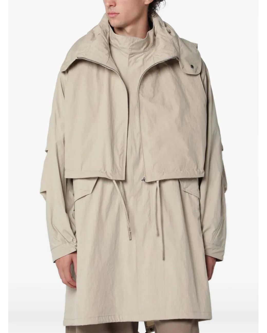 YMC Natural 96 Snorkel Hooded Parka for men