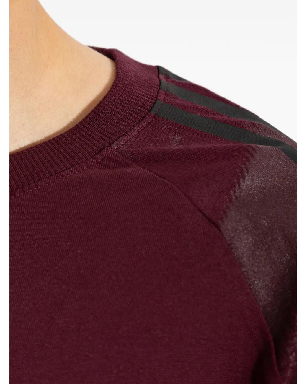 Adidas Purple Adilenium 6 Long-Sleeve T-Shirt for men
