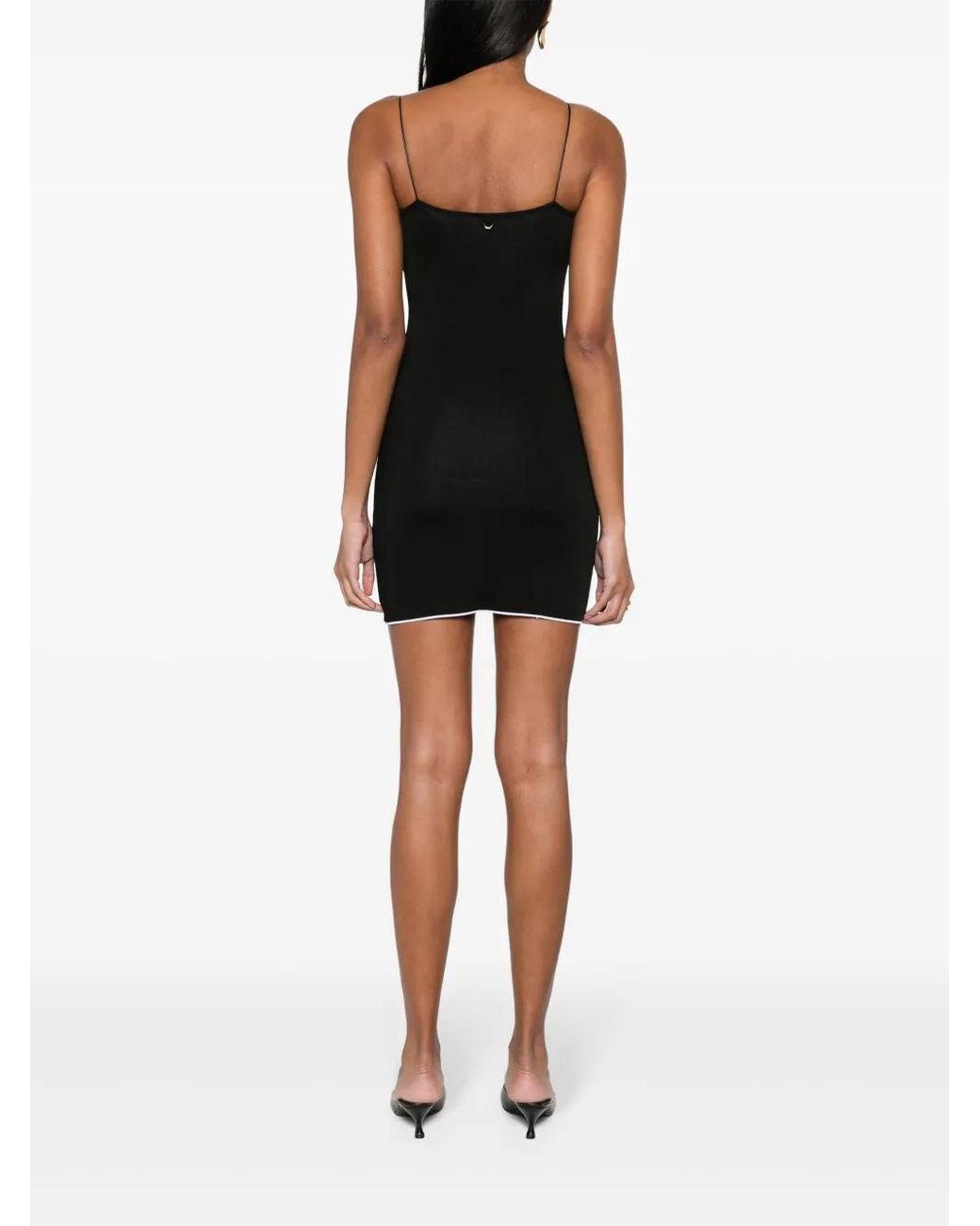 Jacquemus Black 'Aro' Mini Dress