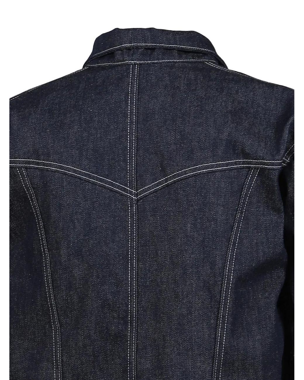 The Edge of Earth™ Blue Veste En Jean Lofoten À Poches Contrastantes for men