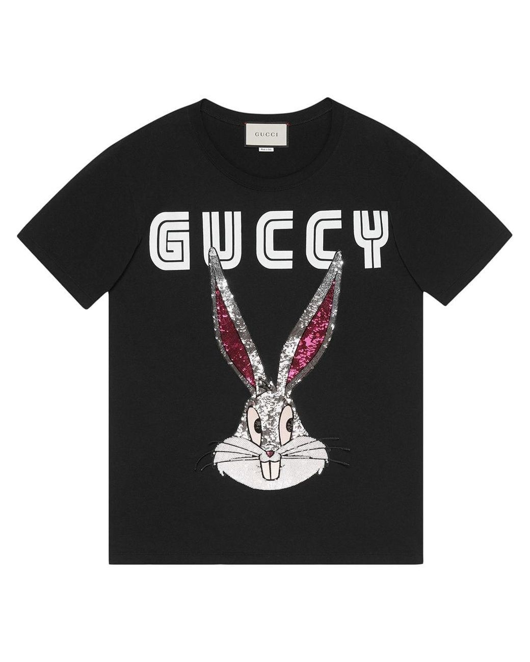 Camiseta Bugs Bunny Gucci de color Negro | Lyst
