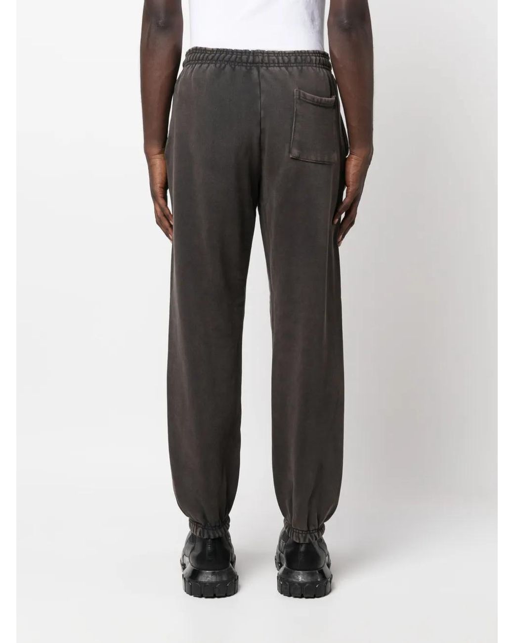 Entire studios Black Cotton Track Pants