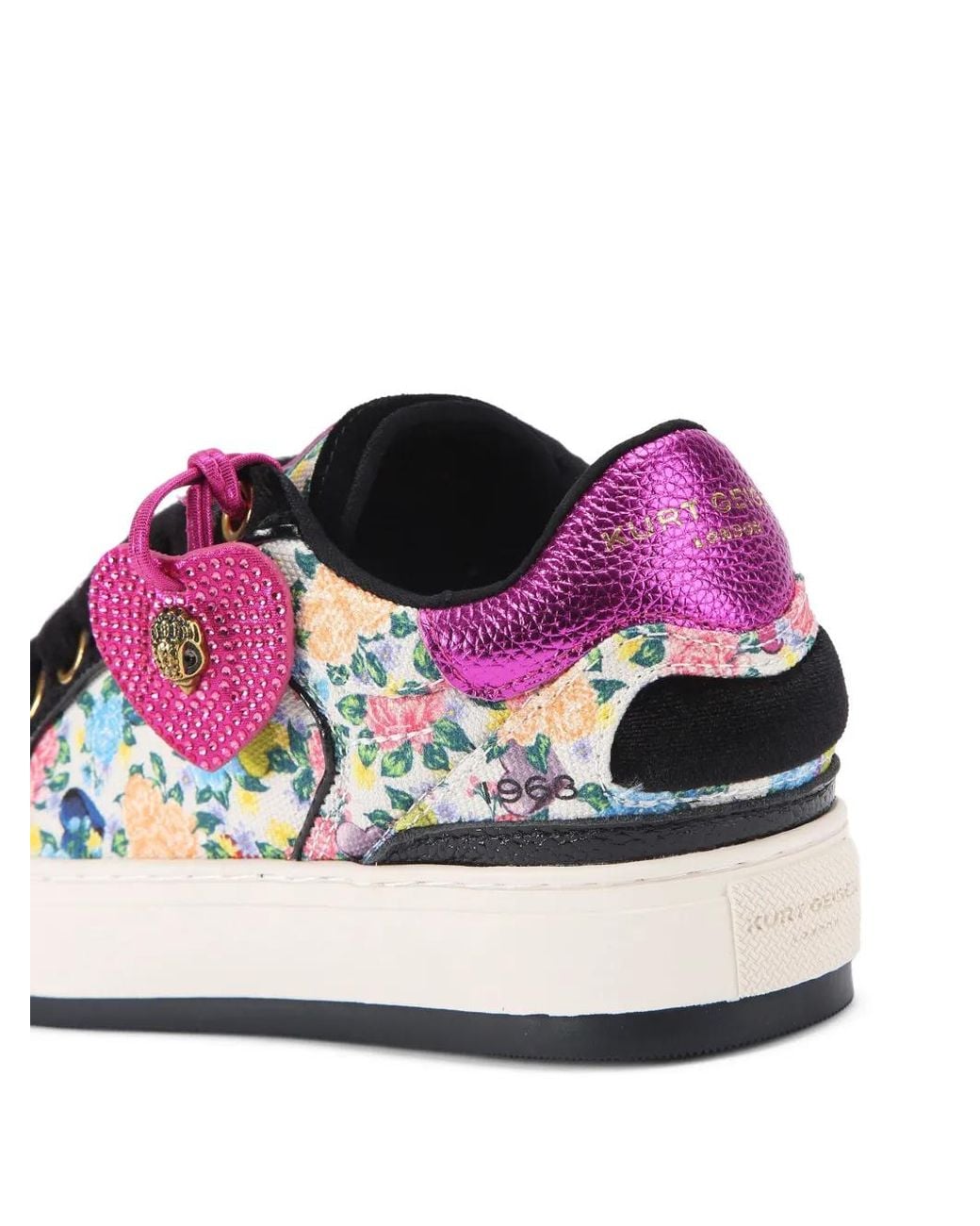 Kurt Geiger Multicolor Southbank Tag Canvas Trainers