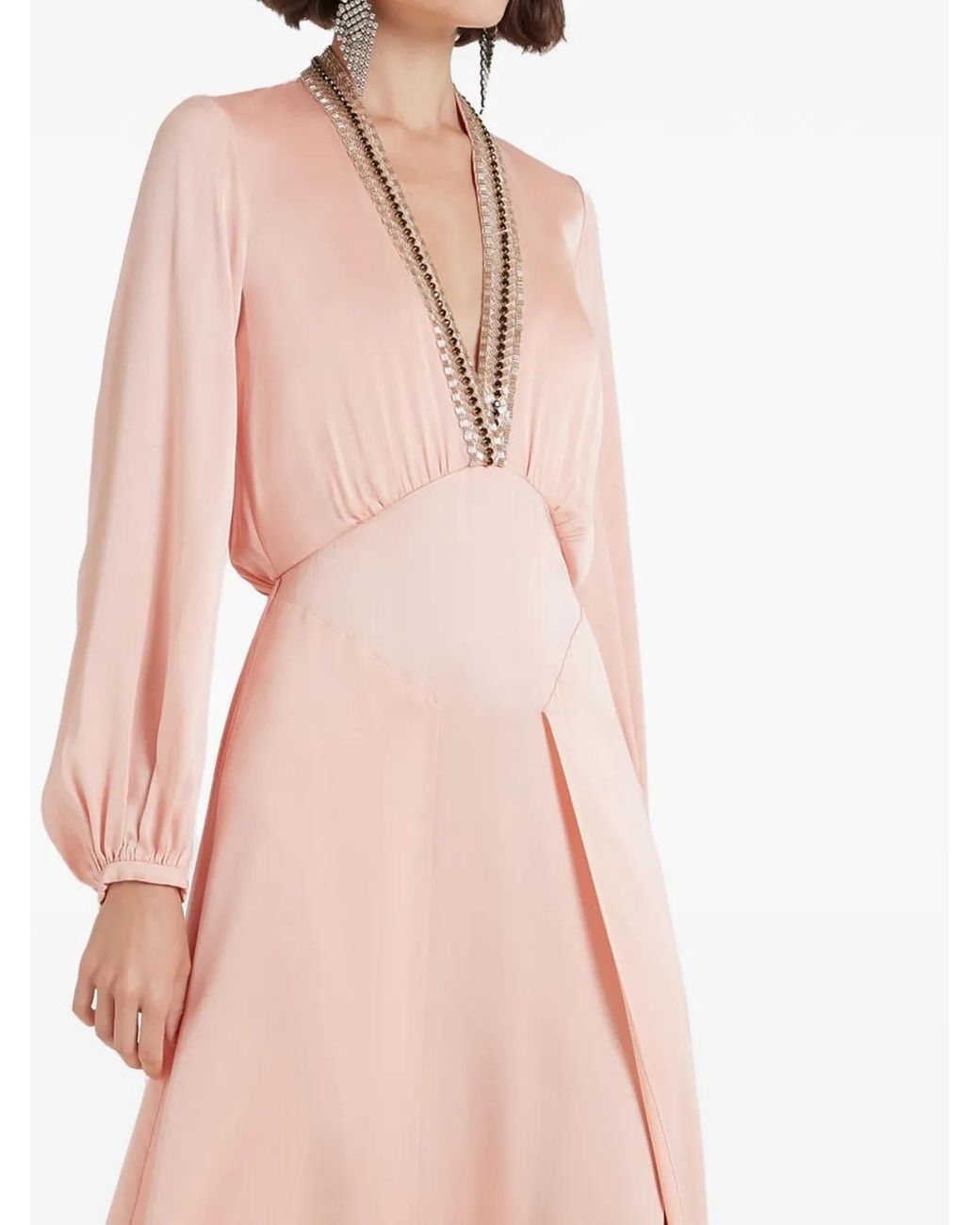 Temperley London Pink Nina Maxi Dress
