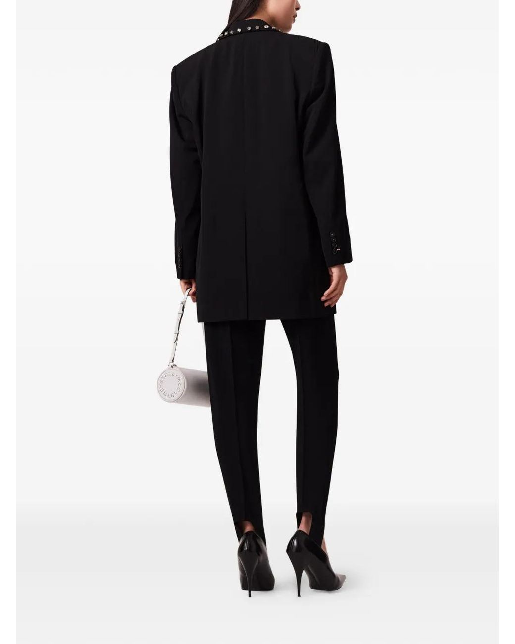 Stella McCartney Black Stretch Stirrup Leggings