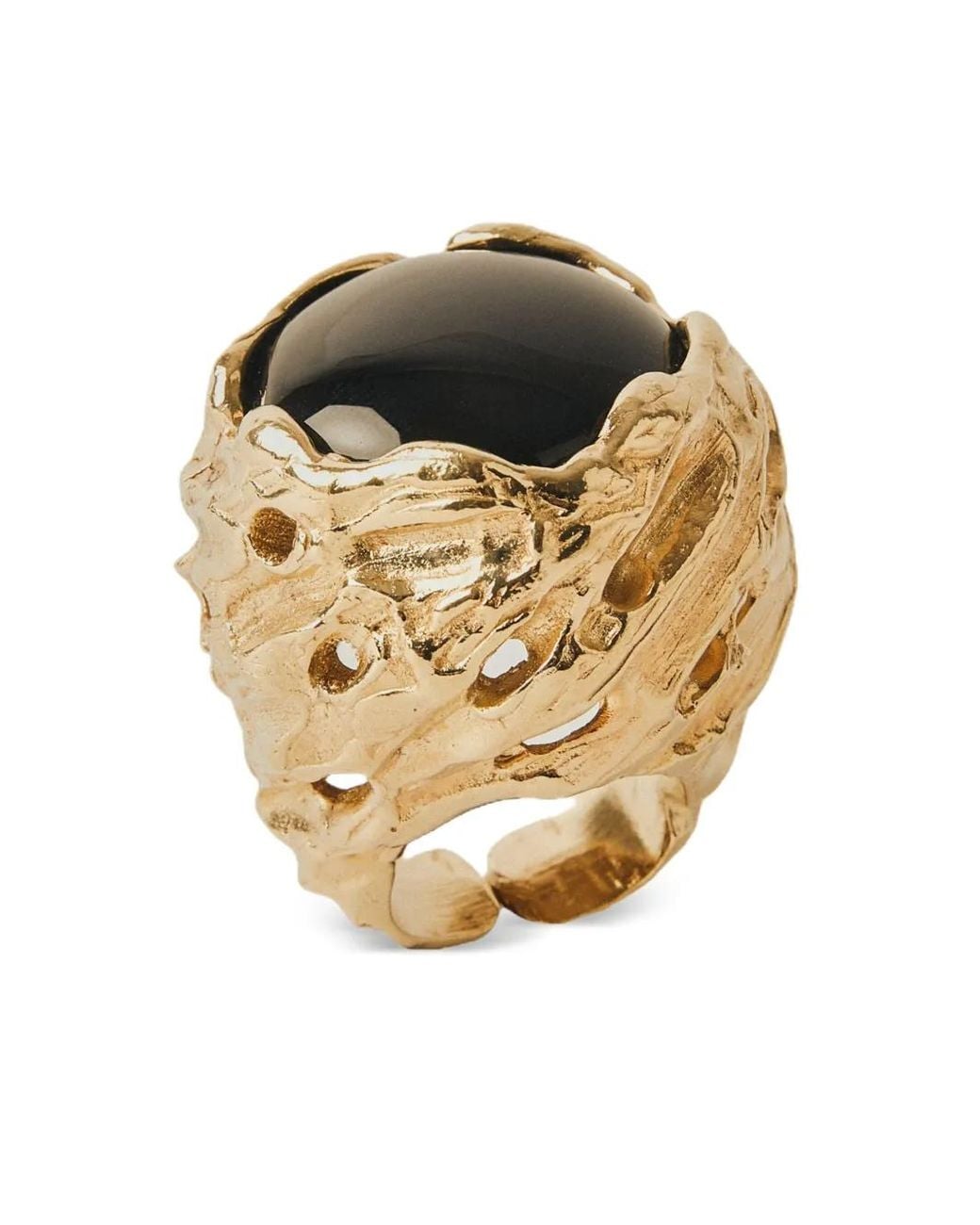 Paola Sighinolfi Metallic Pietra Ring