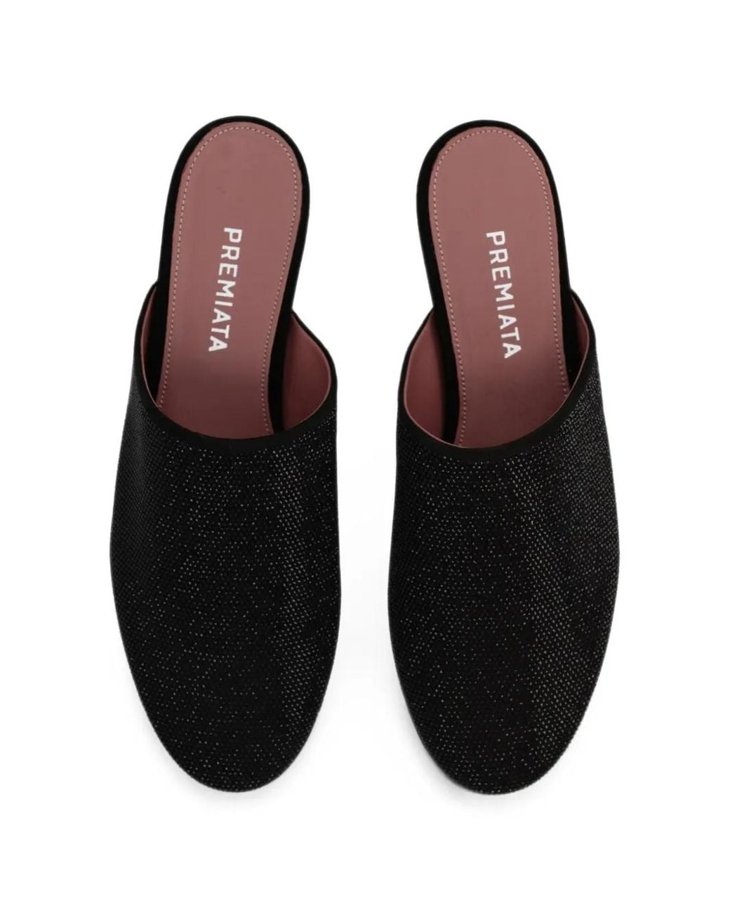 Premiata Black Mules Crystal