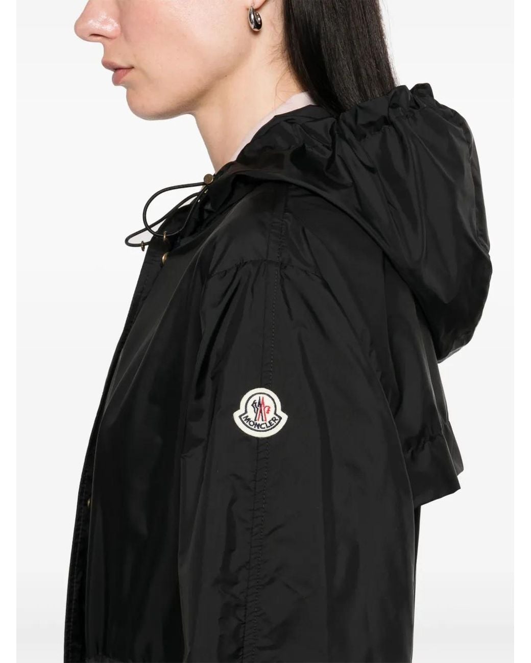 Moncler Jack Met Capuchon En Zak in het Black