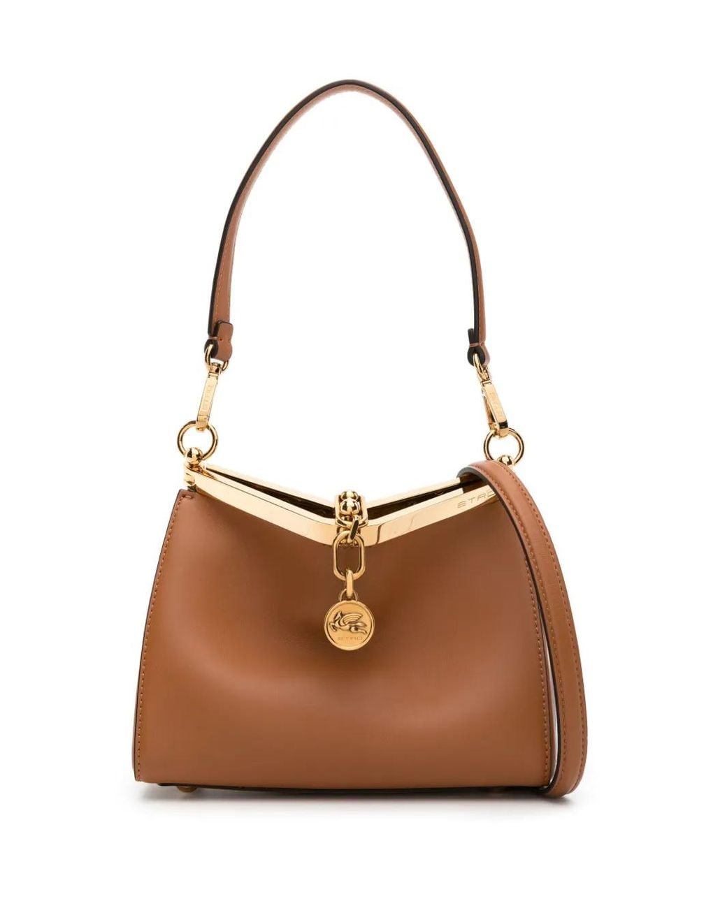 Etro Brown Small Vela Bag