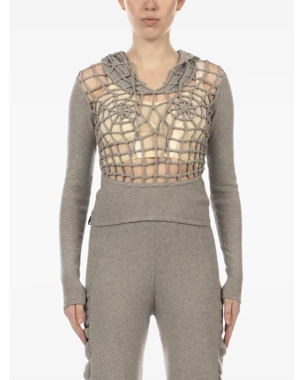 Isa Boulder Gray Long-Sleeve Hoodie