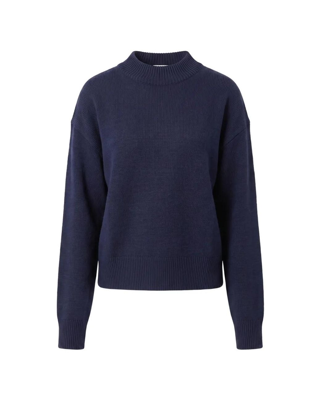 Pinko Blue Gerippter Pullover