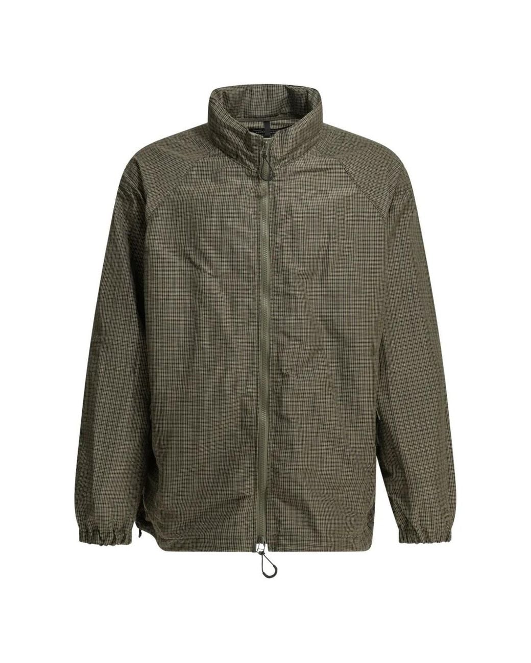 Comme des Garçons Green Veste Légère À Carreaux for men