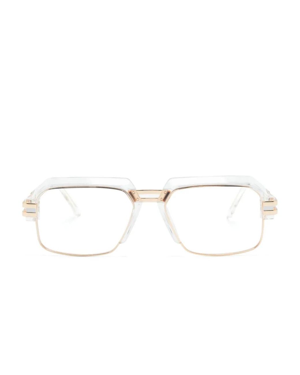Cazal Natural Brille Mit Transparentem Gestell