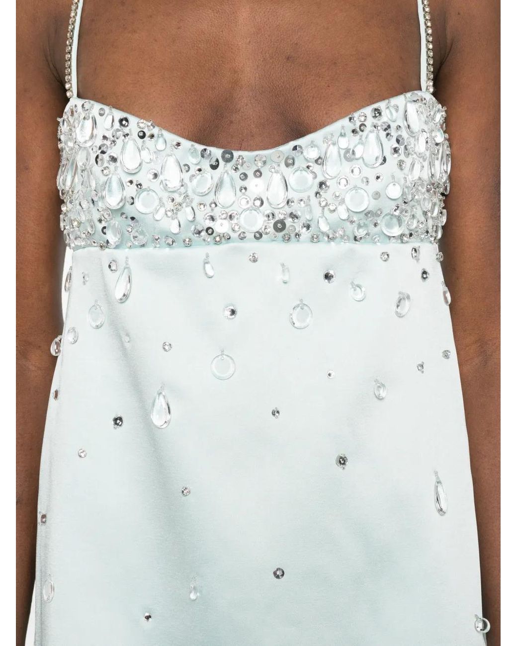 Robe Courte Lorelai retroféte en coloris Blue