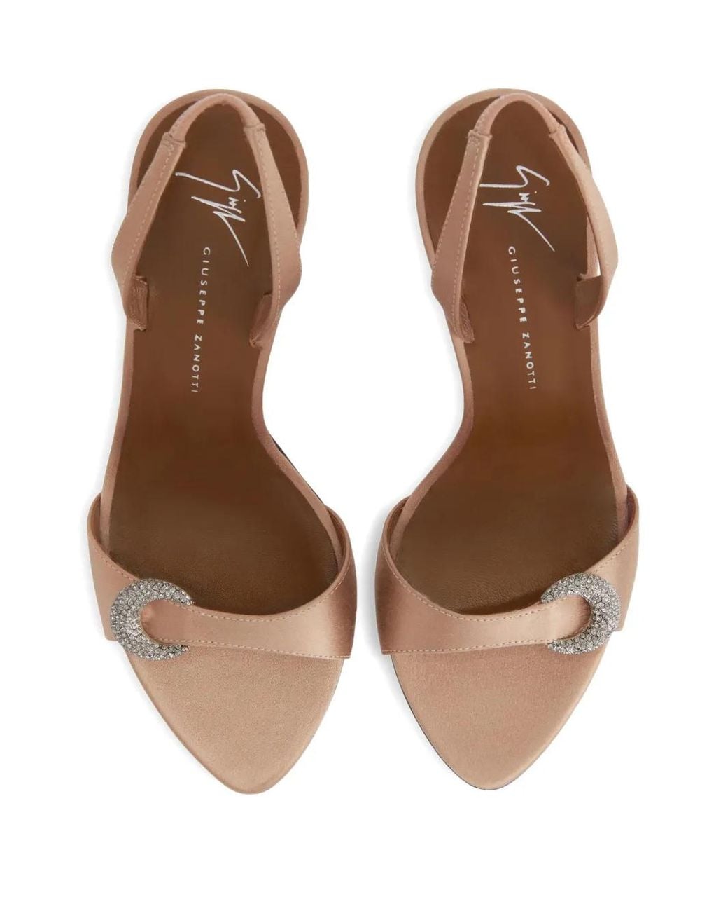 Giuseppe Zanotti Metallic 90Mm Crystal-Embellished Sandals