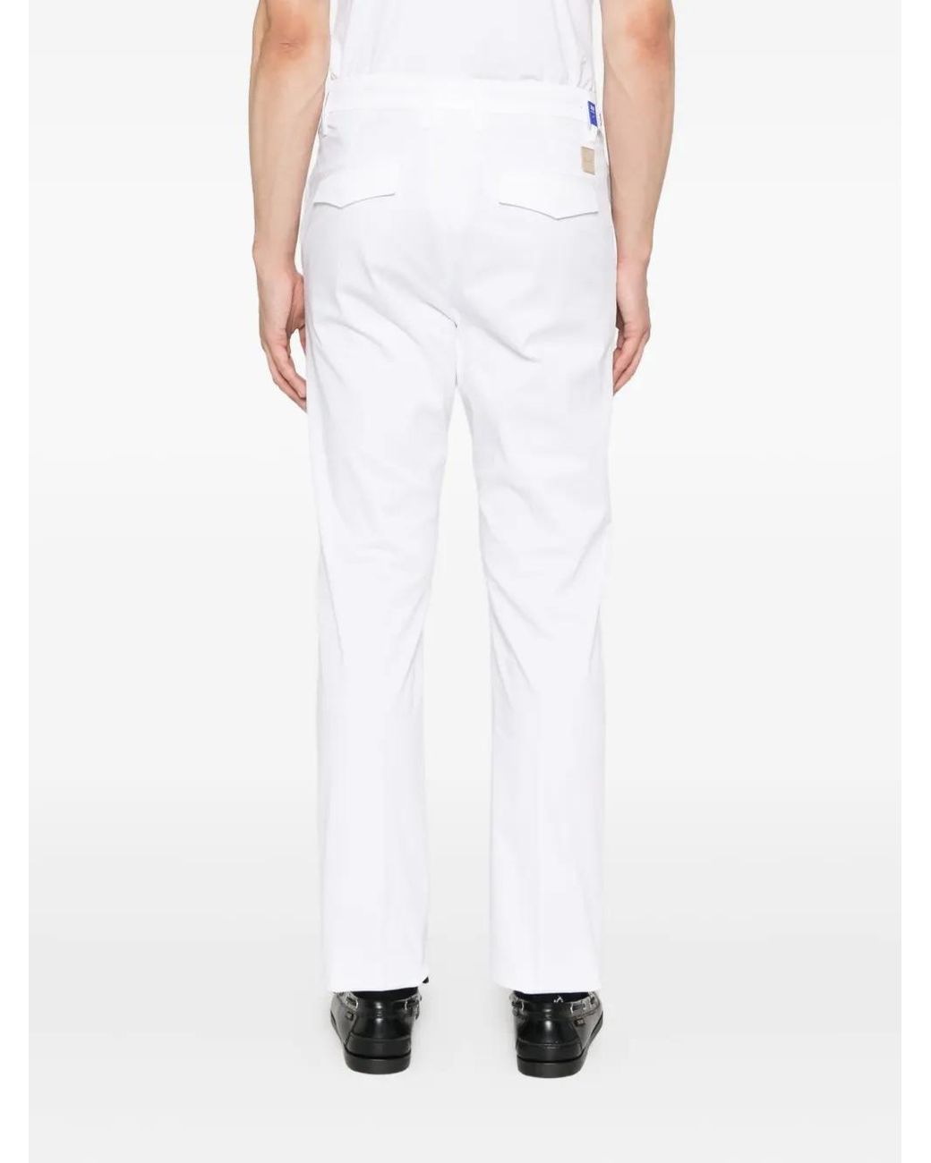 Jacob Cohen Broek Met Knoopsluiting in het White voor heren