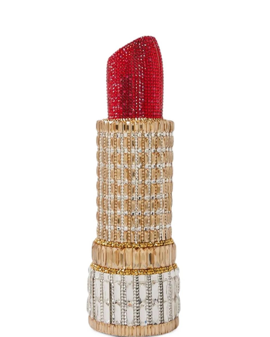 Judith Leiber Multicolor Lipstick Seductress Clutch