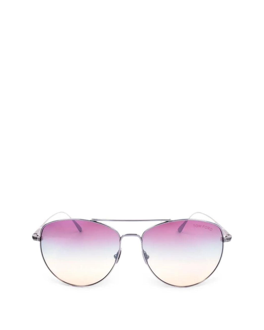 Tom Ford Pink Pilot-Frame Sunglasses