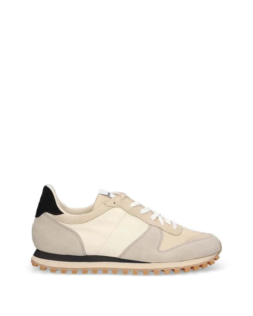 Novesta Natural Marathon Trail Panelled Lace-Up Sneakers