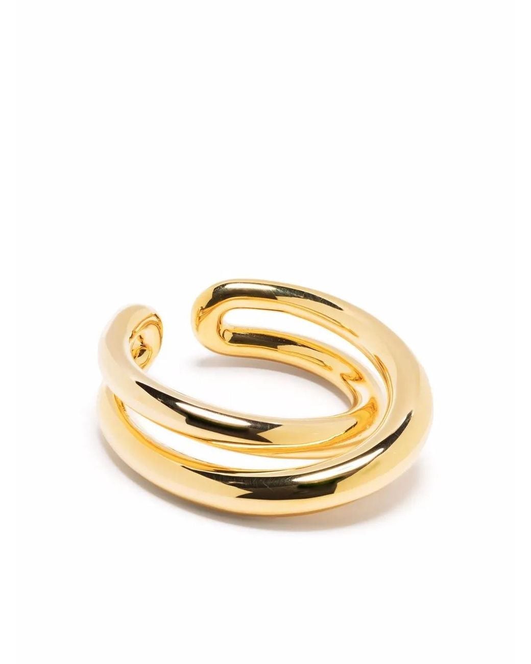 Charlotte Chesnais Metallic Ring Mit Initiale