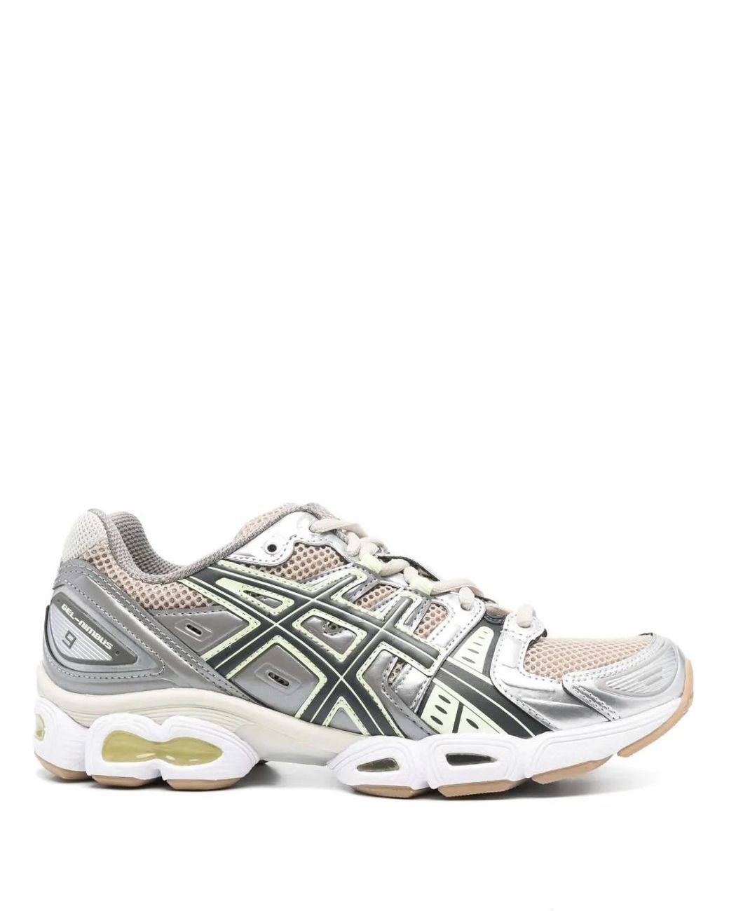 Asics White Gel-Nimbus 9 Sneakers