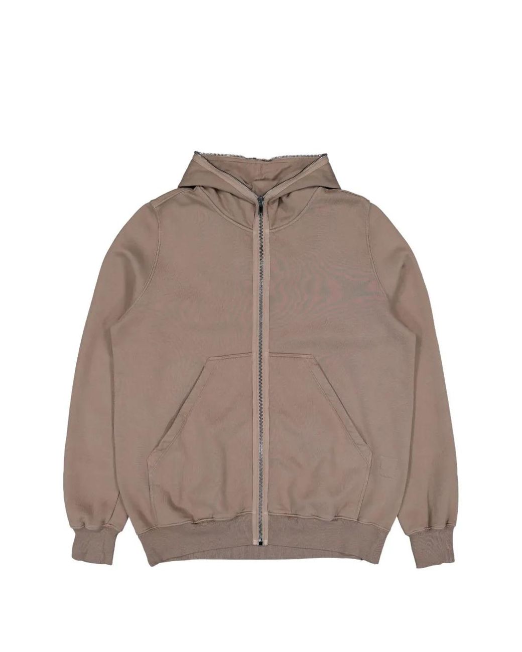 Rick Owens Brown Jumbo Gimp Hoodie for men