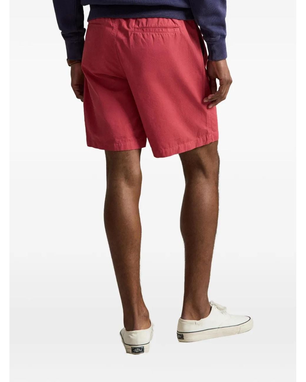 Polo Ralph Lauren Red Logo-Detail Shorts for men