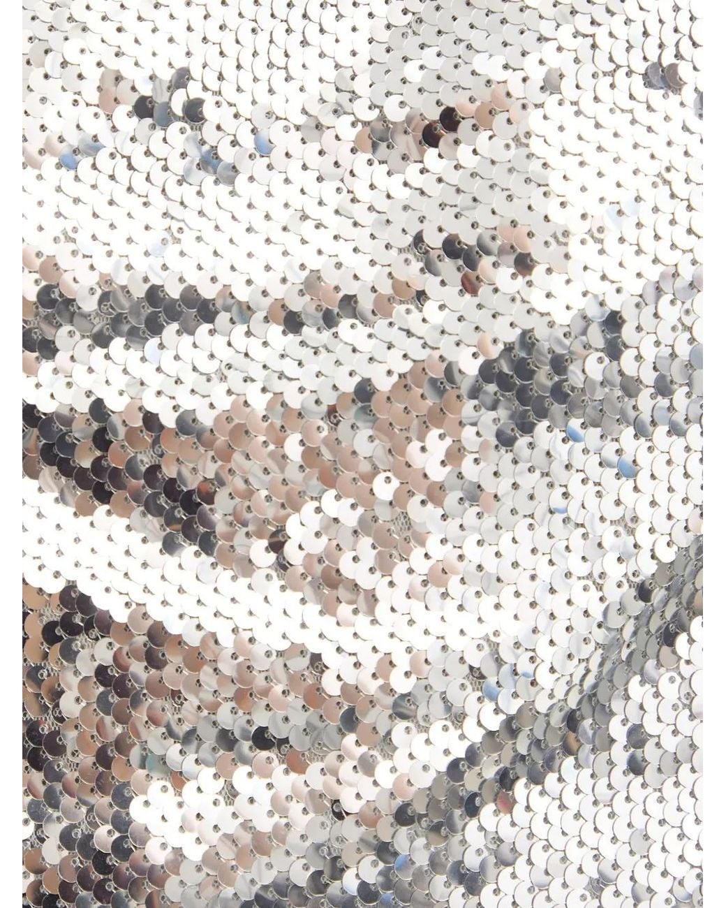 Haveone White Sequin-Embellished Bandeau Top