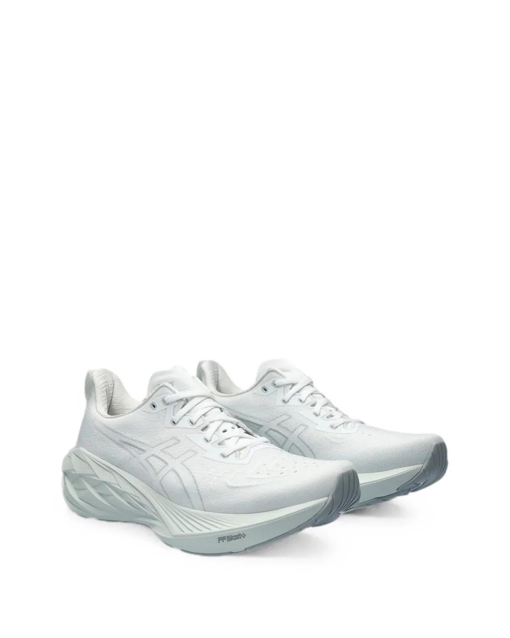 Asics White Novablast 4 Mesh Sneakers for men