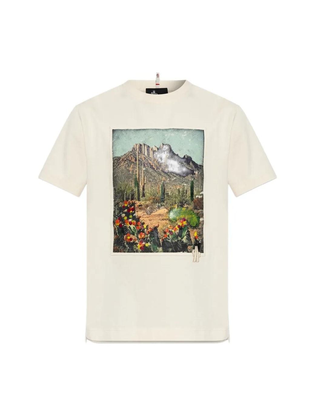 Moncler White Day-Namic T-Shirt for men