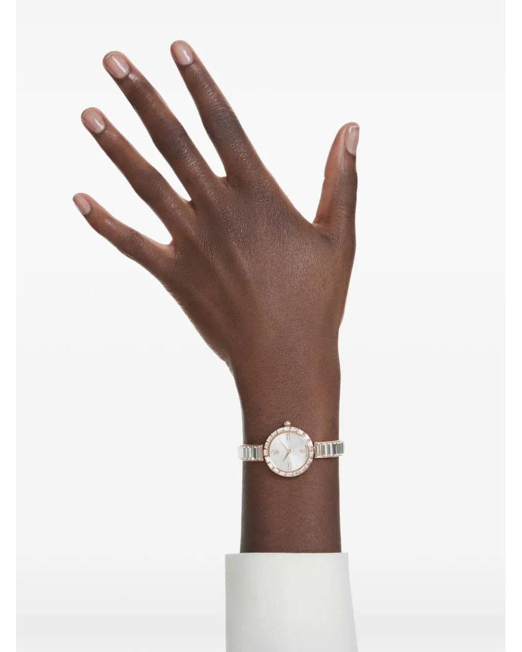 Swarovski White Matrix 25Mm Watch