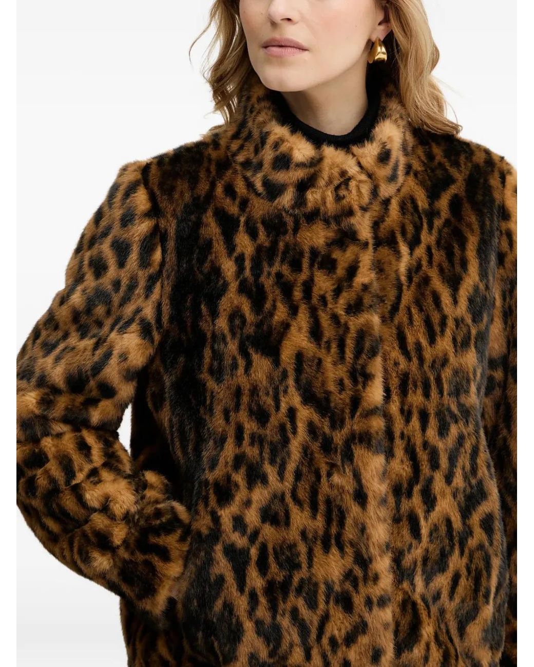 Guess Luna Jack Met Luipaardprint in het Brown