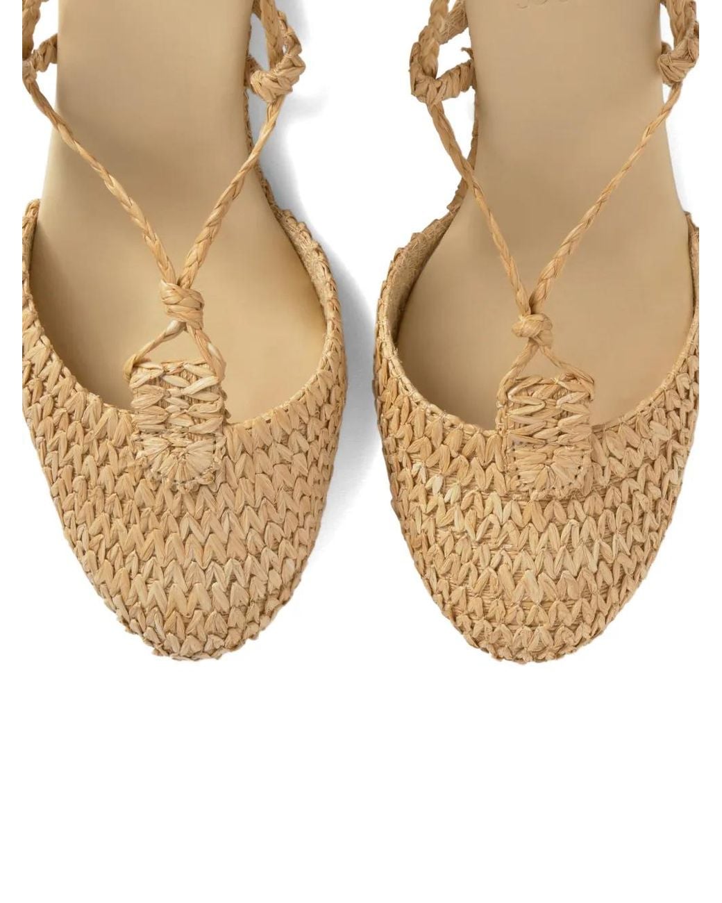 Castaner Metallic Carly Braided Espadrilles