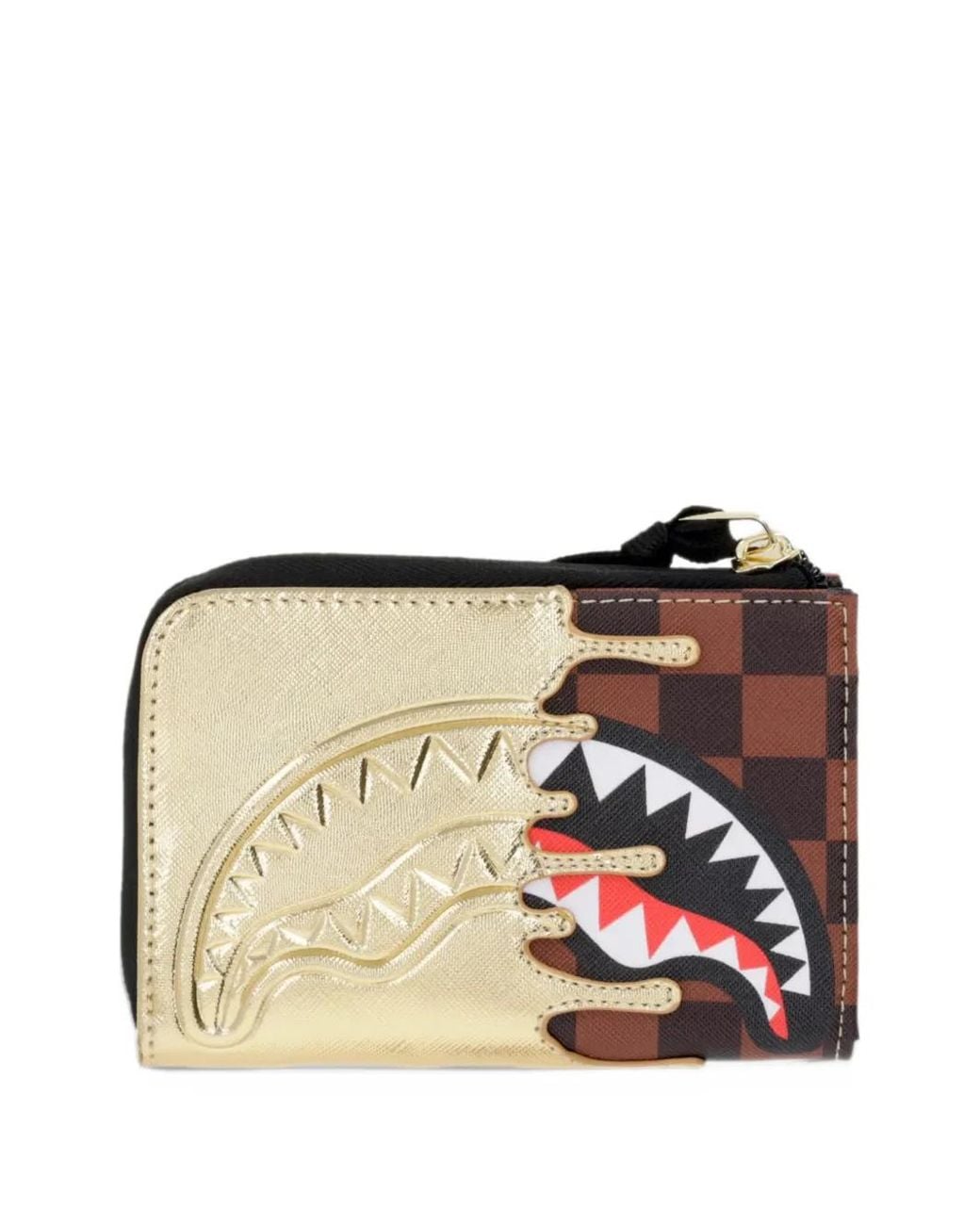 Sprayground Metallic Golden Dynasty Drip Wallet