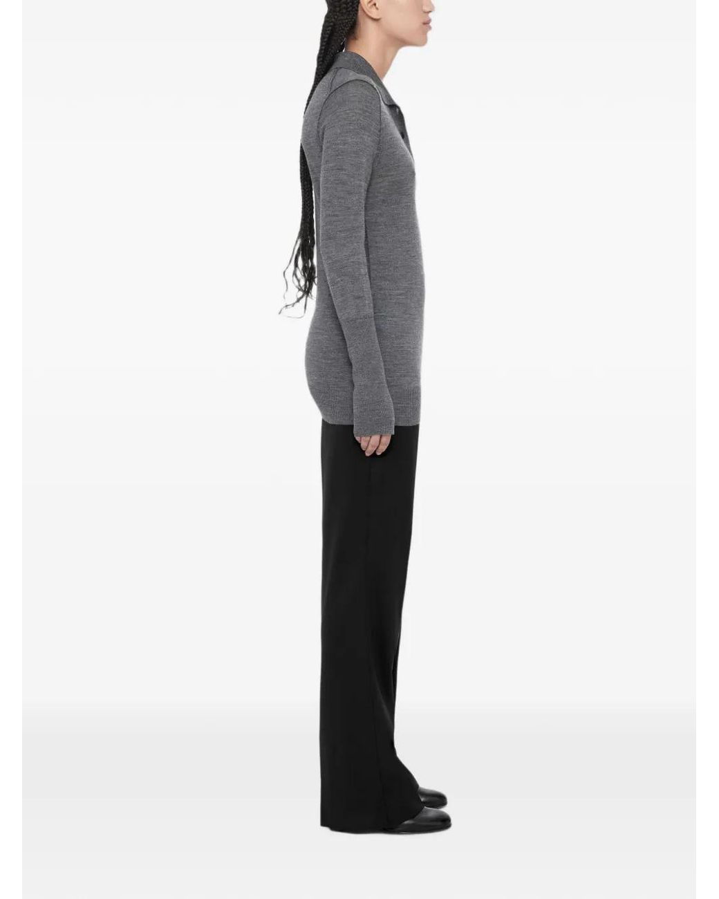 AllSaints Black Pantalon De Tailleur Elysia