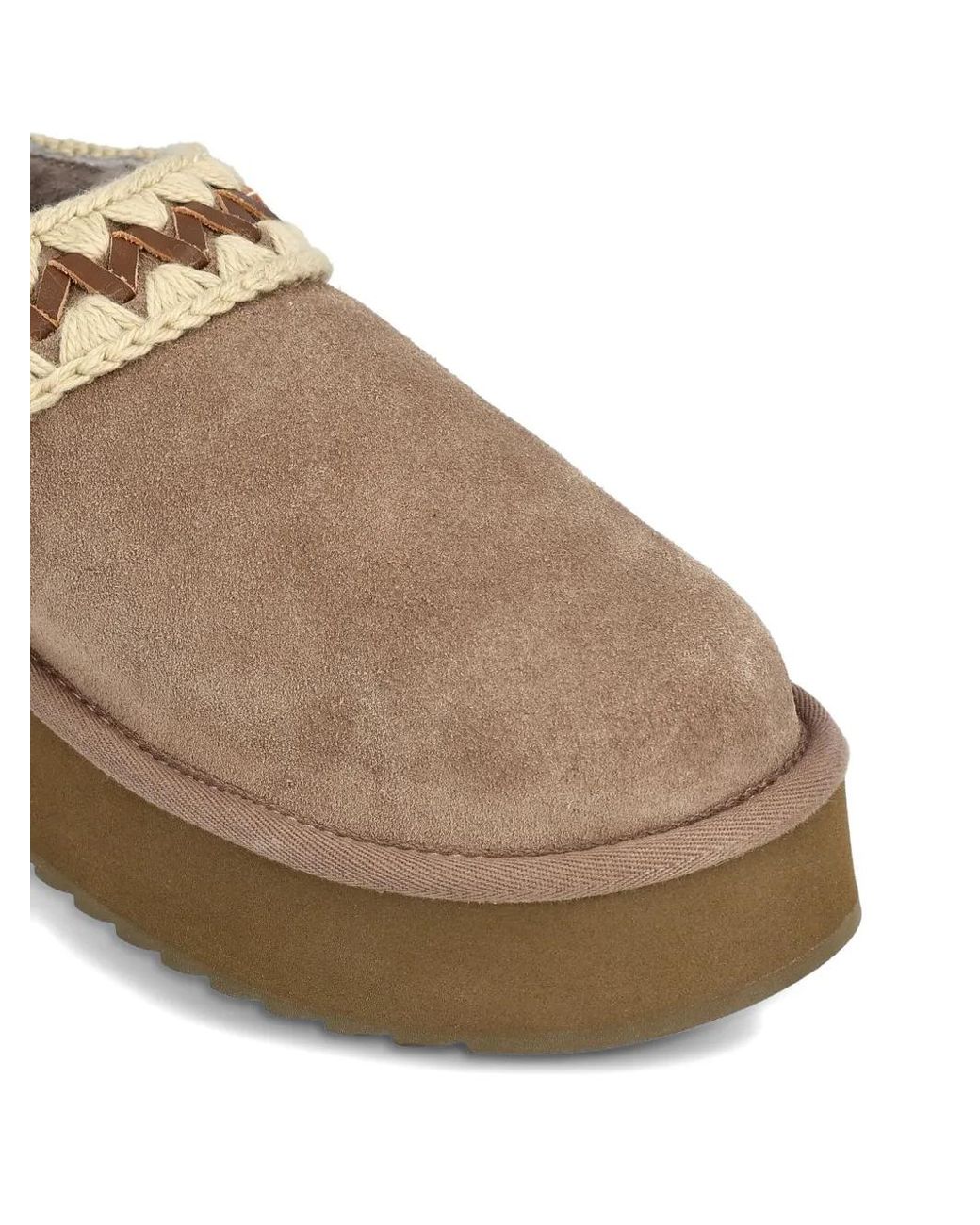 Mou Brown Klassische Slipper