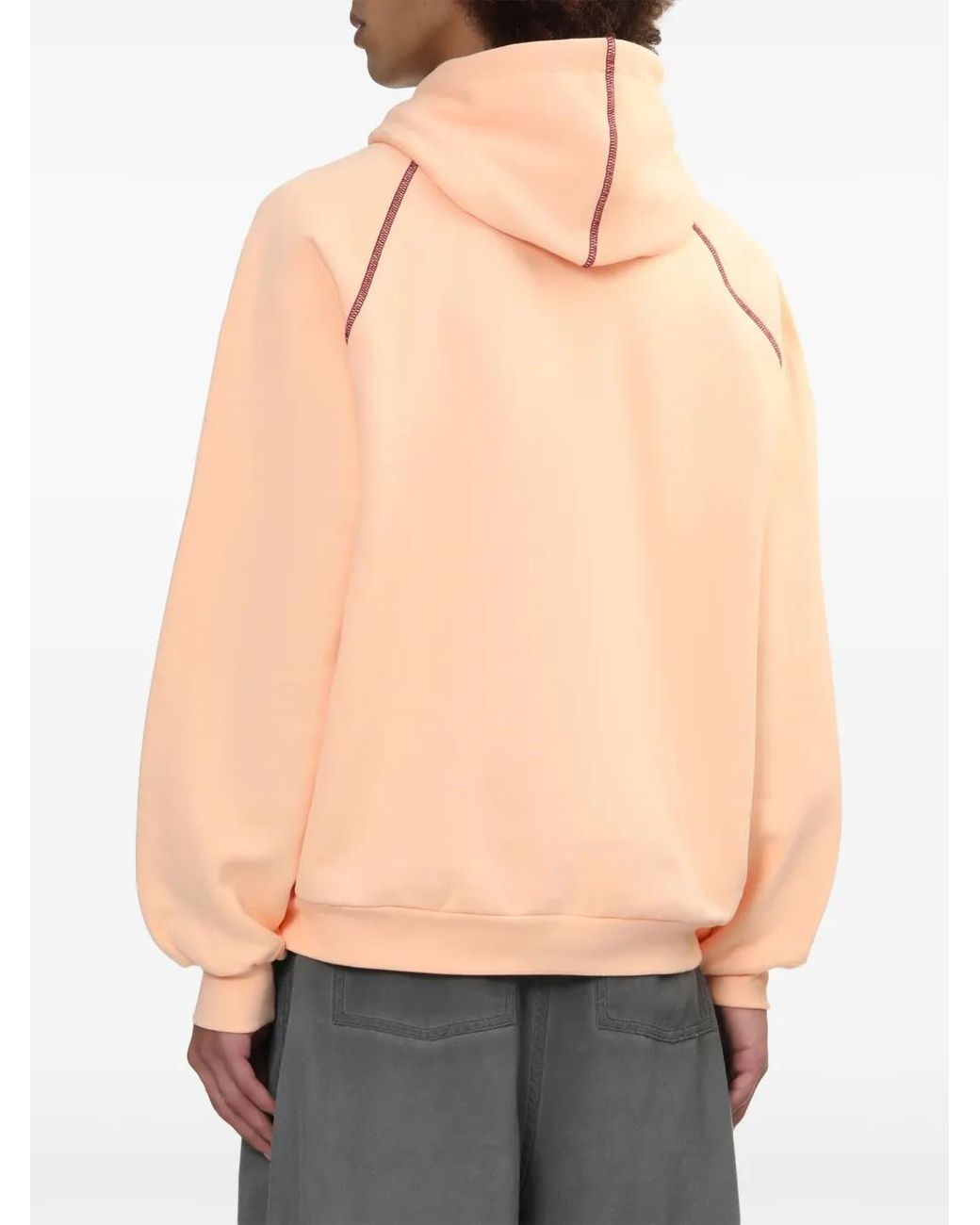 Sunnei Natural Printed Hoodie