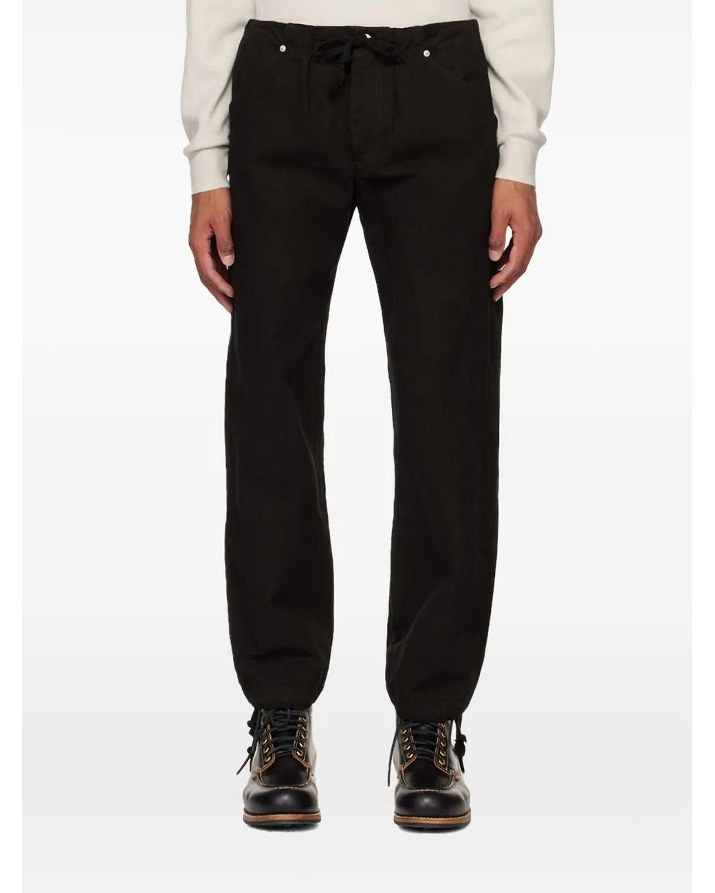 3MAN Black Workwear Trousers for men